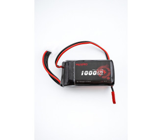 Batterie lipo MaxPro 3S 11.1V 1000mAh 25C prise jst-bec  - FLASHRC
