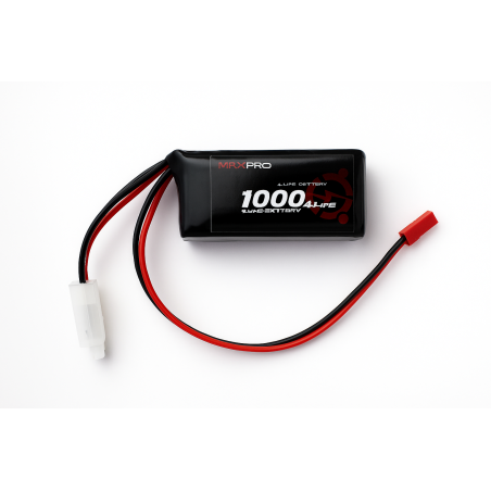 Batterie lipo MaxPro 2S 7.4V 1000mAh 25C prise jst-bec - FLASHRC