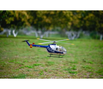 hélicoptère Flywing BO-105 4-Blade Blue Policia RTF 2