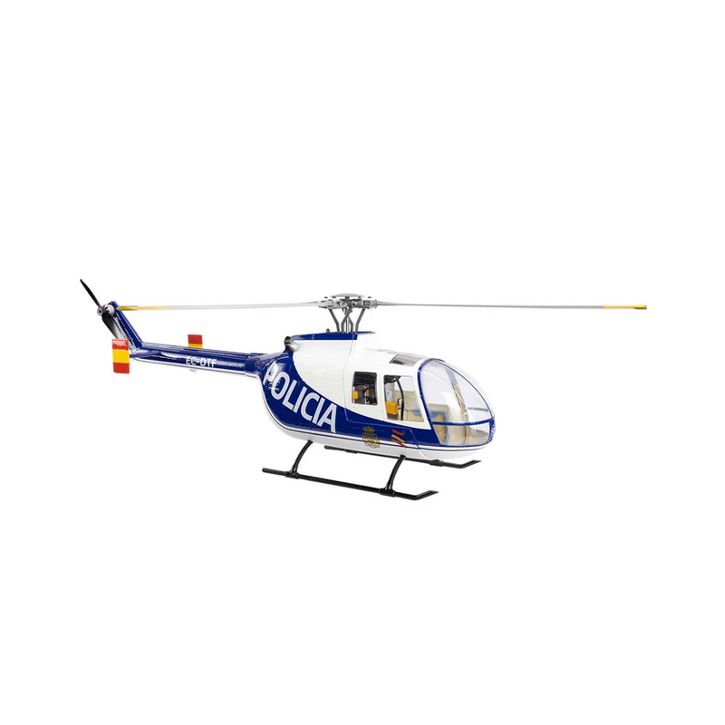 hélicoptère Flywing BO-105 4-Blade Blue Policia RTF