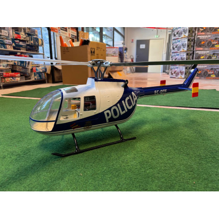 hélicoptère Flywing BO-105 4-Blade Blue Policia RTF