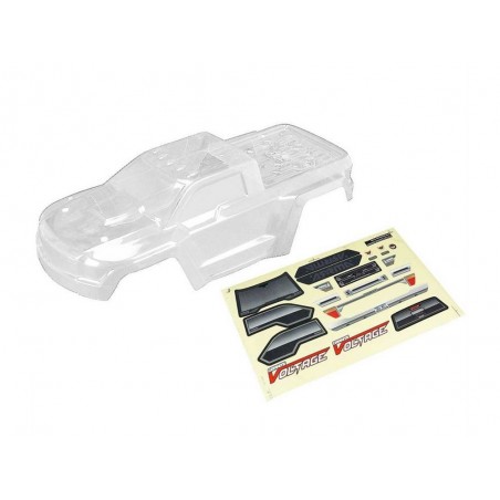 ARRMA AR402192 Clear Bodyshell w/Decals GRANITE - FLASH RC