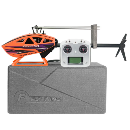 FLY WING - FW450L V3 helicoptère - Rouge RTF - FLASH RC