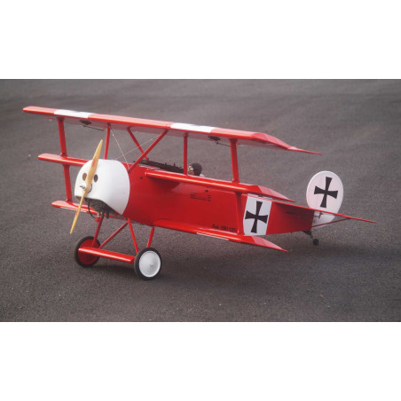 Avion VQ Fokker Dr.1 25cc red baron