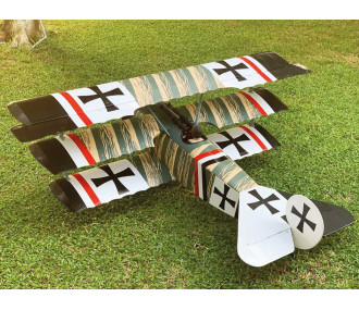 Avion VQ Fokker Dr.1 25cc camouflage version