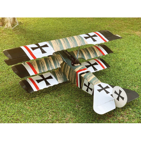 Avion VQ Fokker Dr.1 25cc camouflage version