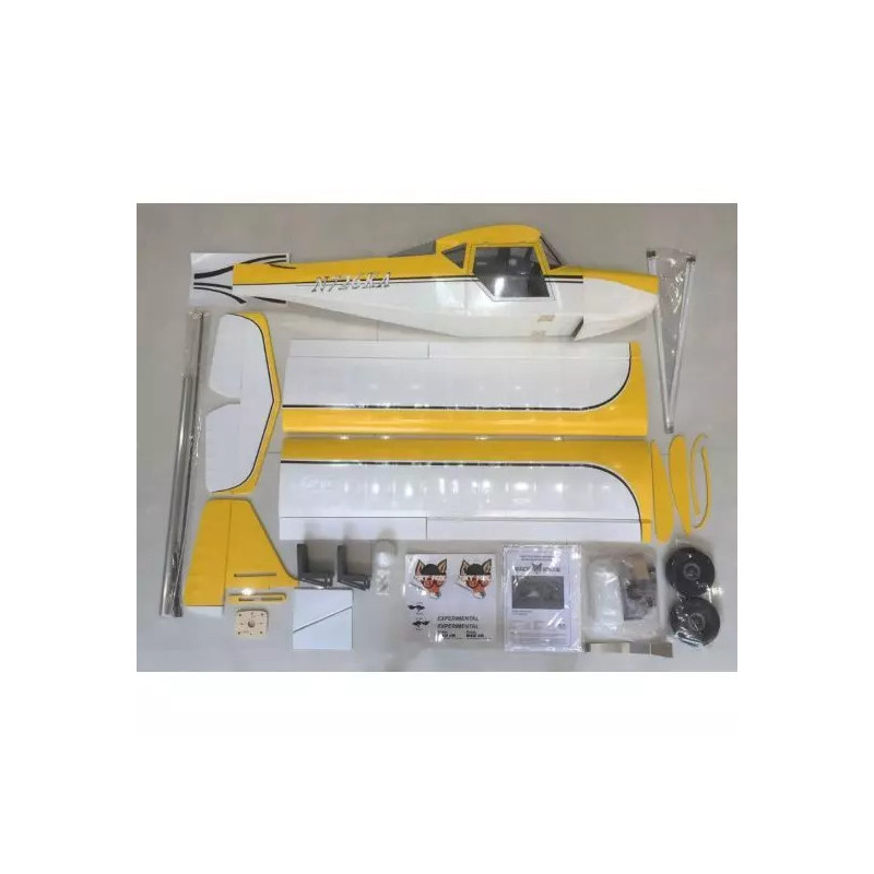 VQ Models Sky Fox (jaune ) / 2540 mm  ARF