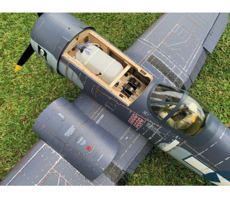 VQ Models Corsair F4U bleu jaune / 1810mm ARF Warbird 2