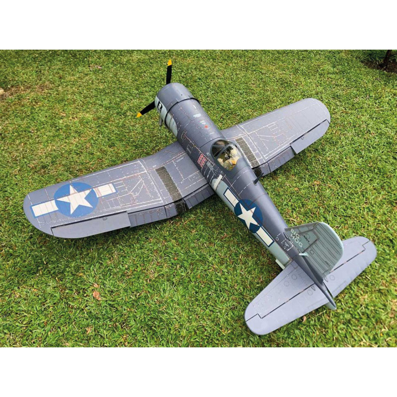 Avion VQ Models Corsair F4U camouflage / 1810mm ARF Warbird