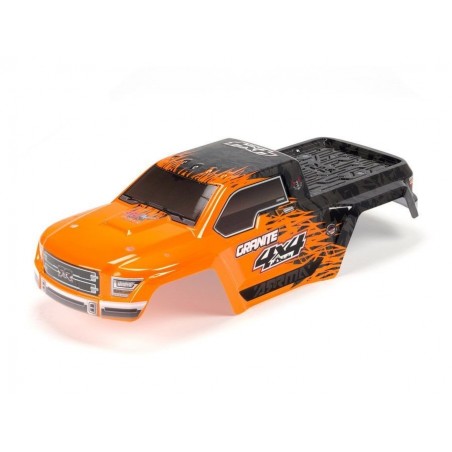 RC Car Parts - ARRMA AR402208 Carrocería Pintada/Decal Naranja GRANITO 4x4 BLX - FLASH RC