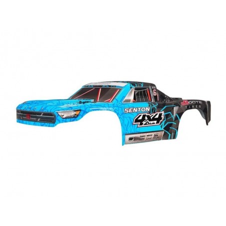 Ersatzteile RC-Cars - ARRMA AR402247 Body Pntd Decal Trim Blue Senton 4x4 Mega - FLASH RC