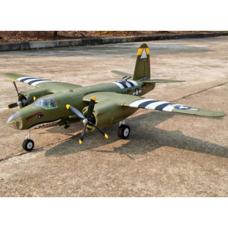 Warbirds RC - Velivolo Dynam B-26 Marauder PNP 1.50.m circa - FLASH RC