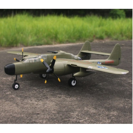 Flugzeug Dynam P-61 Black Widow PNP grun ca. 1.50m