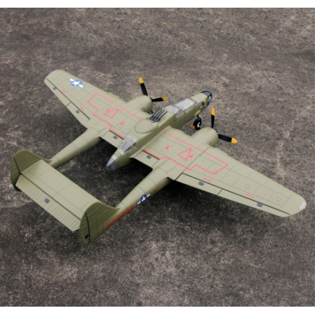 Flugzeug Dynam P-61 Black Widow PNP grun ca. 1.50m