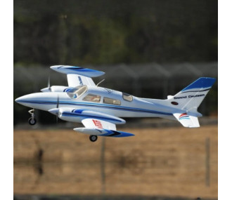 Avion RC Dynam Cessna 310 Grand Cruiser V2 Bleu bimoteur 1280mm