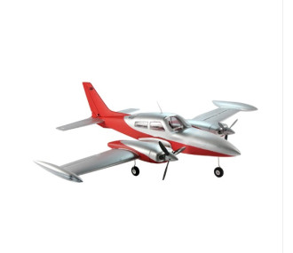 Avion RC Dynam Cessna 310 Grand Cruiser V2 rosso bimoteur 1280mm