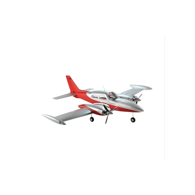 Avion RC Dynam Cessna 310 Grand Cruiser V2 rouge bimoteur PNP 1280mm