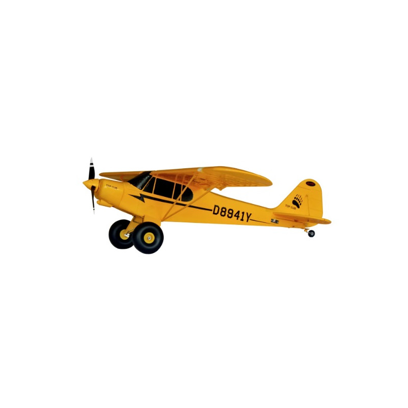Avion Dynam Piper Super Cub 3S/4S STOL pour débutants, 1270 mm