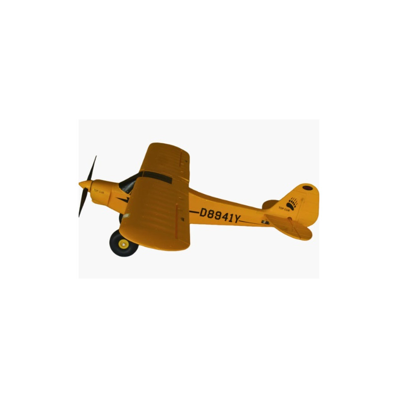 Avion Dynam Piper Super Cub 3S/4S STOL pour débutants, 1270 mm