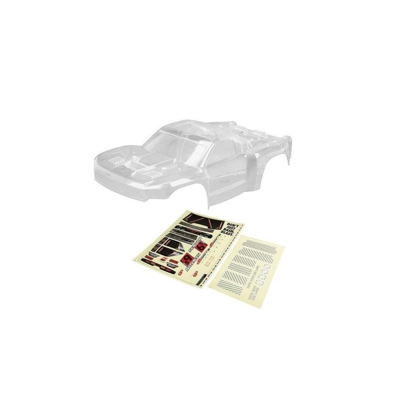 Ricambi auto RC - ARRMA AR406131 SENTON 6S BLX carrozzeria trasparente con decalcomanie - FLASH RC