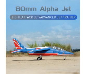 XFLY ALPHA JET EDF 80MM env.970MM - Patrouille de France 2