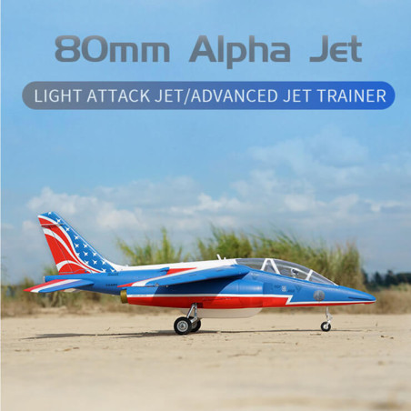 XFLY ALPHA JET EDF 80MM env.970MM - Patrouille de France