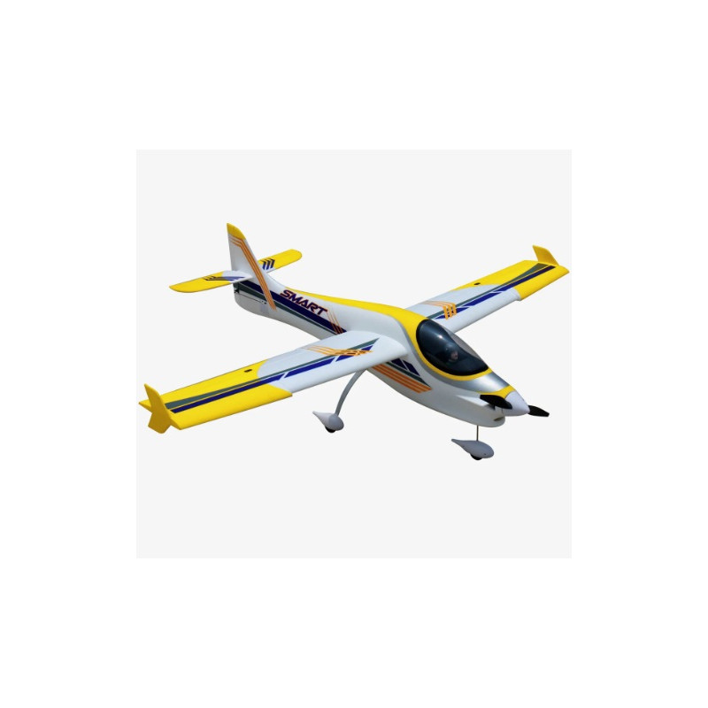 Avion de voltige Dynam Smart 3D Sport Trainer V2  PNP , 1500 mm