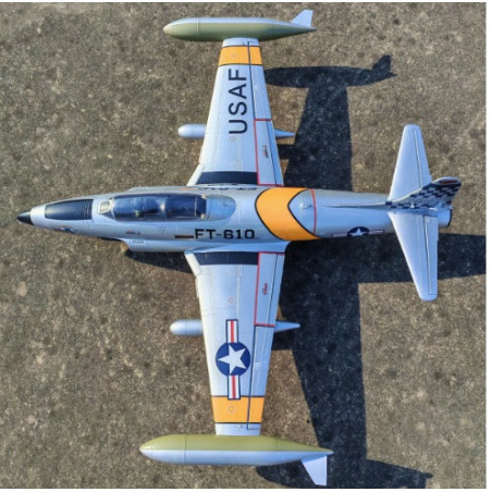 Avion Dynam T-33 Shooting Star F80, 6S 12 blade inrunner 70 mm EDF PNP