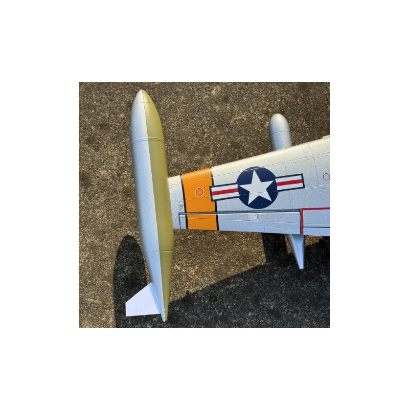 Avion Dynam T-33 Shooting Star F80, 6S 12 blade inrunner 70 mm EDF PNP