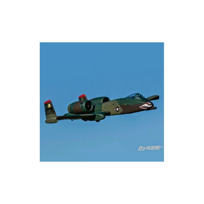 Avion Dynam A-10 Thunderbolt II Vert Twin 64mm EDF Jet PNP