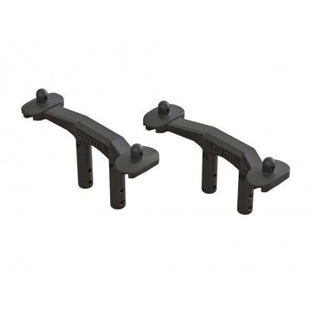 Piezas coche RC - ARRMA AR320404 MT Body Mount Set 4x4 Granito Mega - FLASH RC
