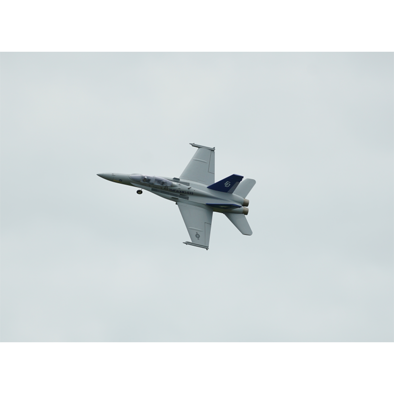 XFLY TWIN 40MM F-18 EDF 705MM JET Gris 