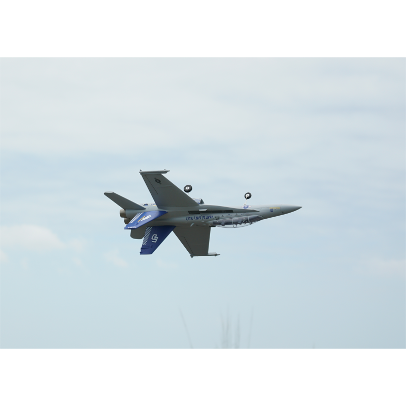 XFLY TWIN 40MM F-18 EDF 705MM JET Gris 