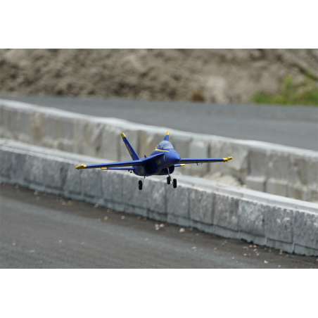 XFLY TWIN 40MM F-18 EDF 705MM JET Bleu 