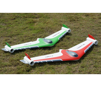 XFLY EAGLE 40mm EDF FLYING WING avec gyro - rouge  2