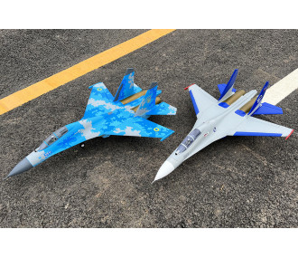 XFLY TWIN 50MM SU-27 EDF 750MM - Bleu camo  2
