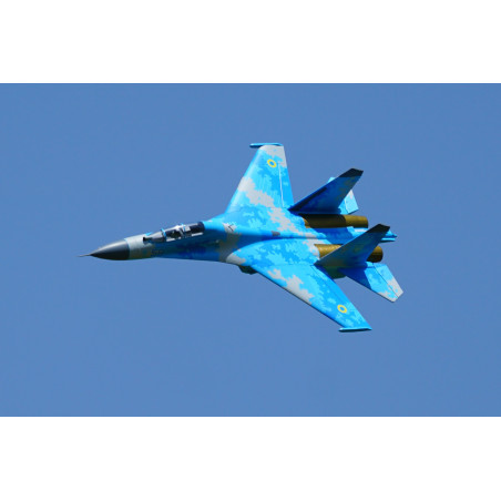 XFLY TWIN 50MM SU-27 EDF 750MM - Bleu camo 