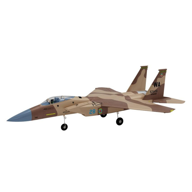 XFLY 710mm F-15 EDF TWIN 40mm JET Camo 