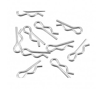 Spare parts for RC cars - ARRMA AR320005 Body Clip 6mm Black (10) - FLASH RC