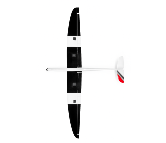 Motoplaneur Vortrix XL Topmodel Blanc, Red Neon, Gris carbon, noir, env. 2,5m 2