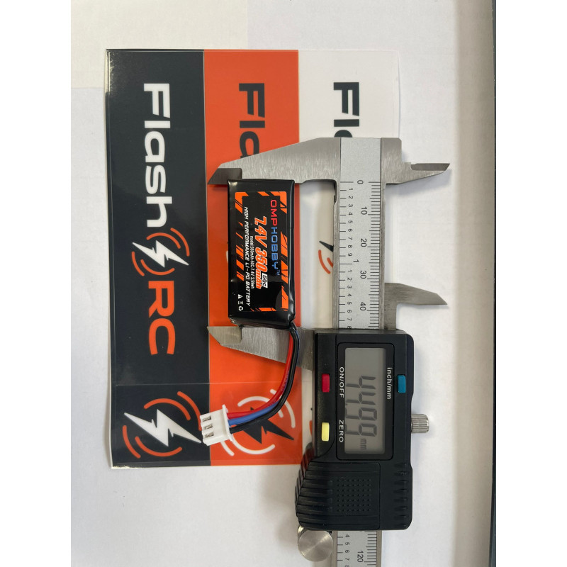 Batteria OMP HOBBY - Batteria LiPo 7.4V 2S 350mAh 50C