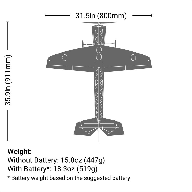 E-flite 4-Site 3D FF 800mm PNP