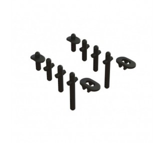 Piezas de repuesto para coches RC - ARRMA AR320453 Body Post Set - FLASH RC