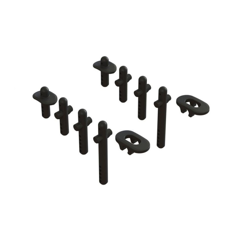 ARRMA AR320453 Body Post Set - FLASH RC