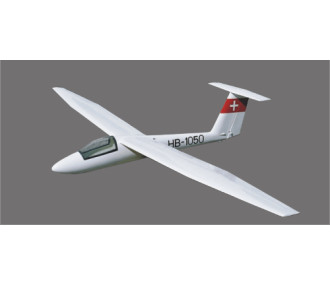 Pilatus B4 ARF 3.0m BLANC - Royal Model (ailes styro coffrés) 2