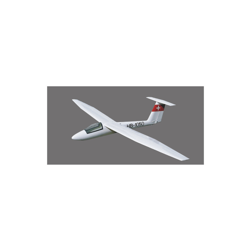 Pilatus B4 ARF 3.0m BLANC - Royal Model (ailes styro coffrés)