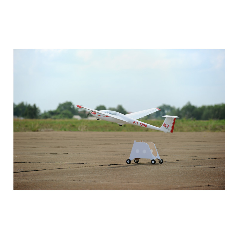 RC Motorgliders - ASK-21 Motorglider approx.3.20m ARF 1/5e Phoenix Model - FLASH RC
