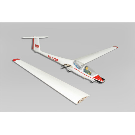 Motoplaneurs RC - Motoplaneur ASK-21 env.3.20m ARF 1/5e Phoenix Model - FLASH RC