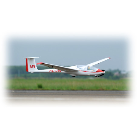 Motoplaneurs RC - Motoplaneur ASK-21 env.3.20m ARF 1/5e Phoenix Model - FLASH RC