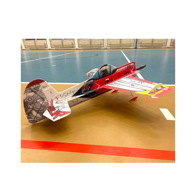 Yak 55 Indoor RC Factory : rouge